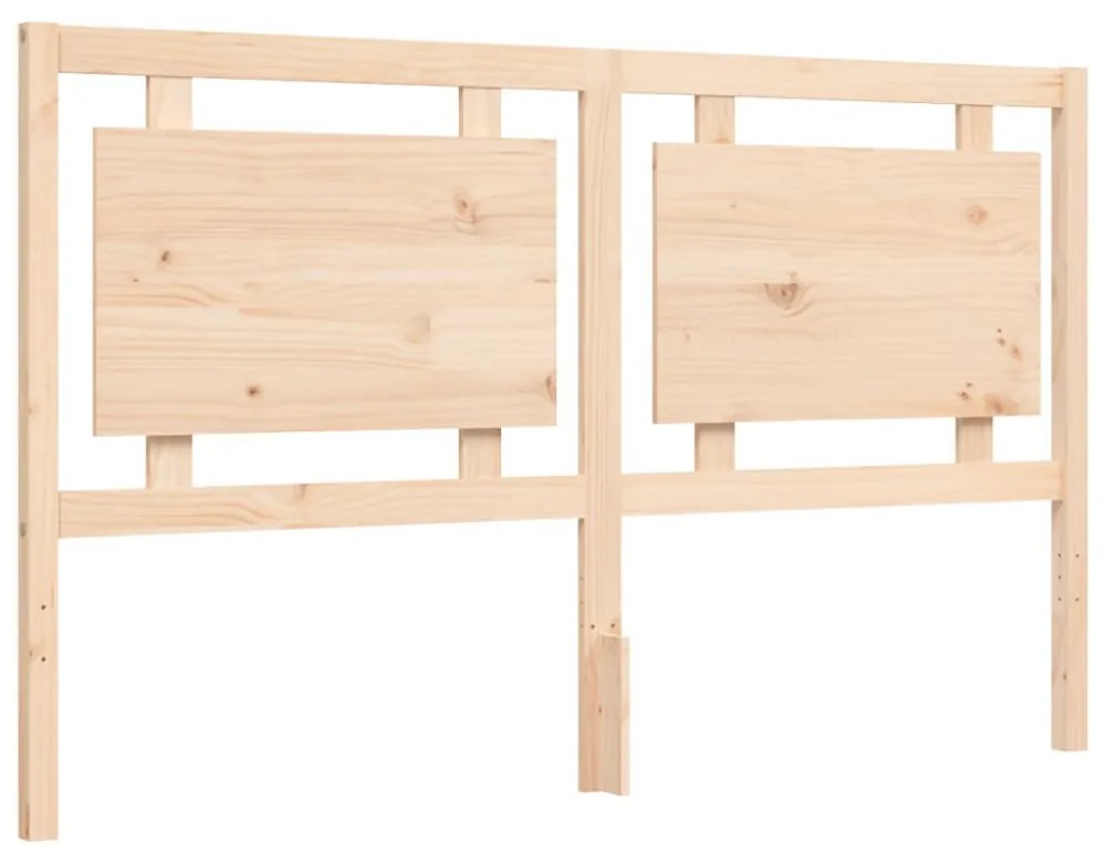 tömör fa ágykeret fejtámlával King Size