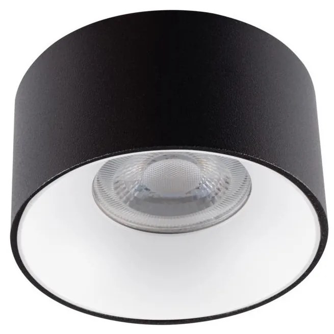 Kanlux 27577 - Beépíthető lámpa MINI RITI 1xGU10/25W/230V fekete/fehér