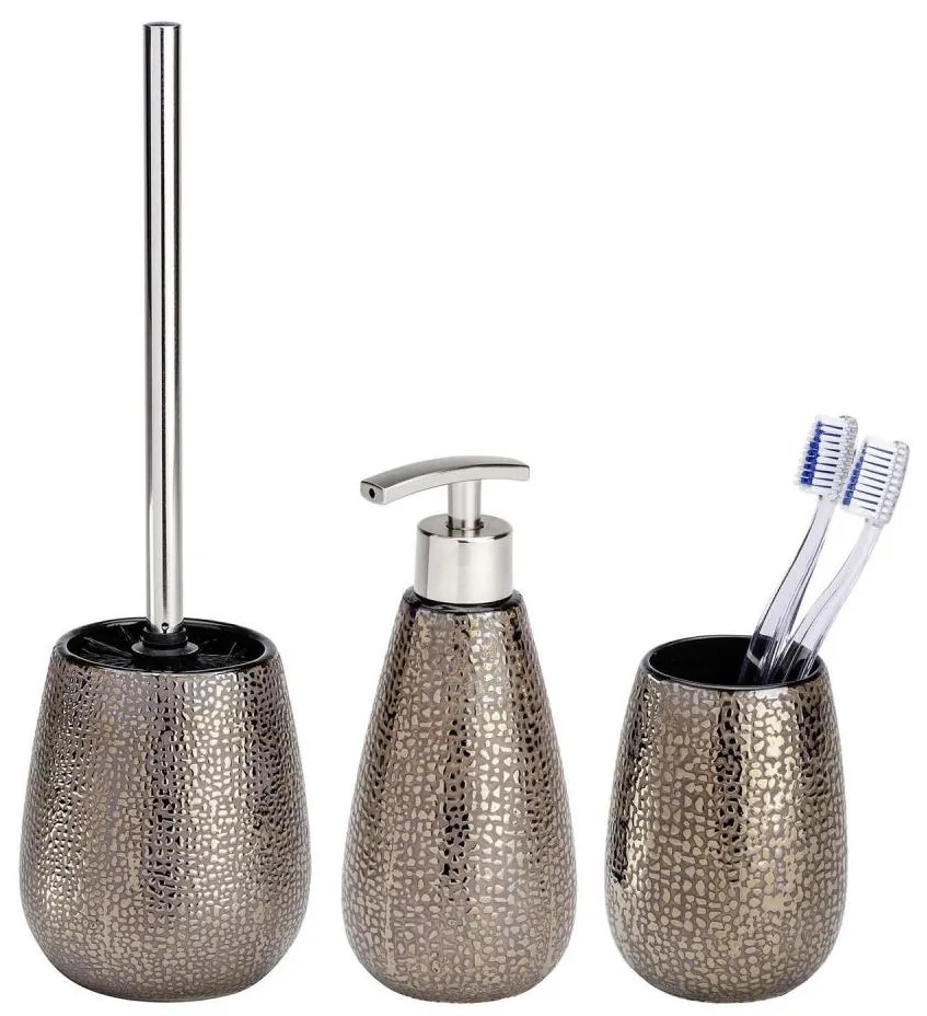 WENKO 69109800 - MARRAKESH fürdőszobai szett 12,5x41 cm barna