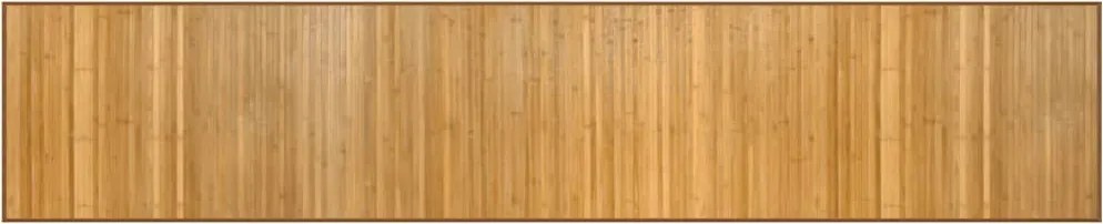 vidaXL négyszögletű természetes bambusz szőnyeg 60 x 300 cm