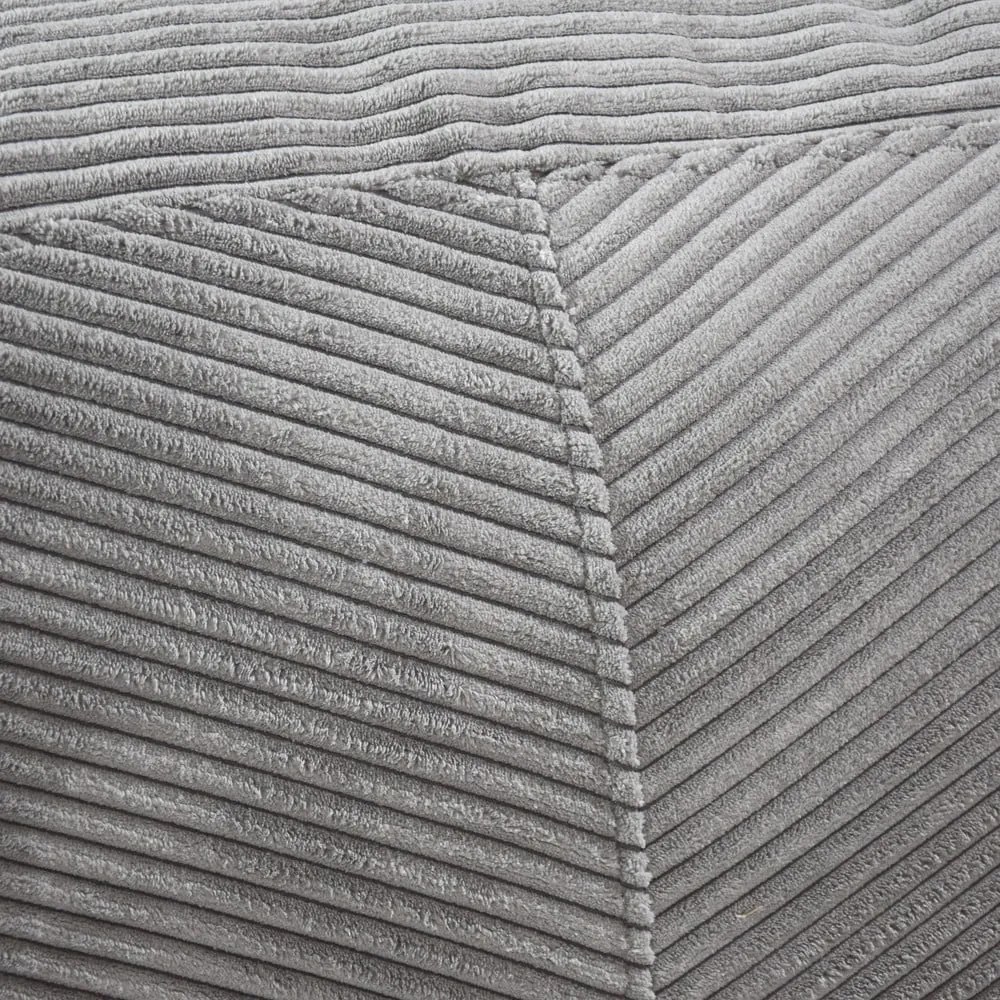 Zöld kordbársony babzsákfotel Sofa Tube 190 – SLOWDOWN