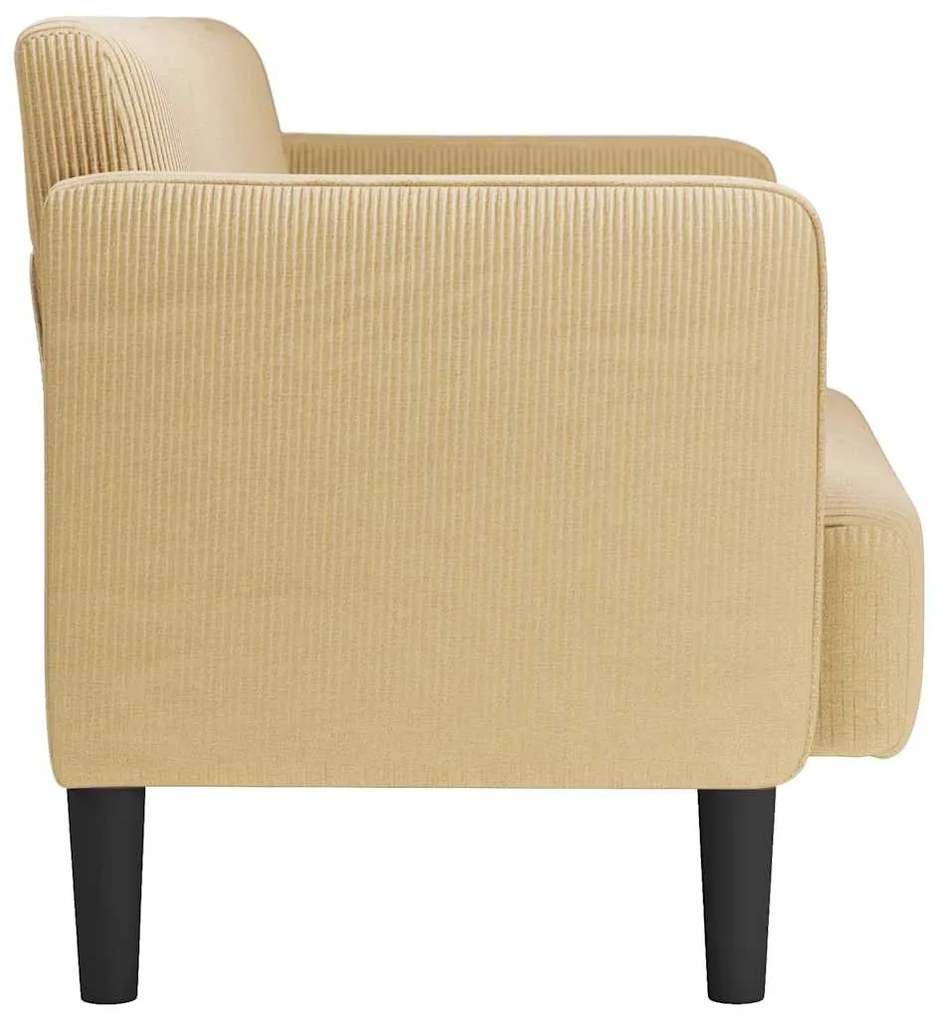 világoszöld szürke kordbársony szövet loveseat kanapé 109 cm