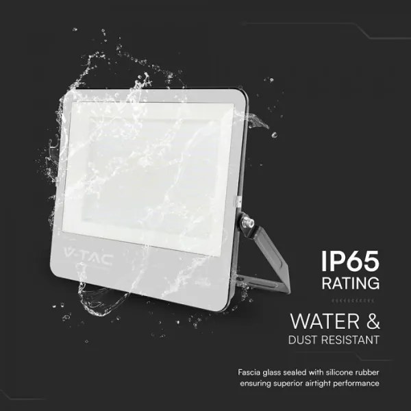 LED reflektor LED/300W/230V 4000K IP65 fekete