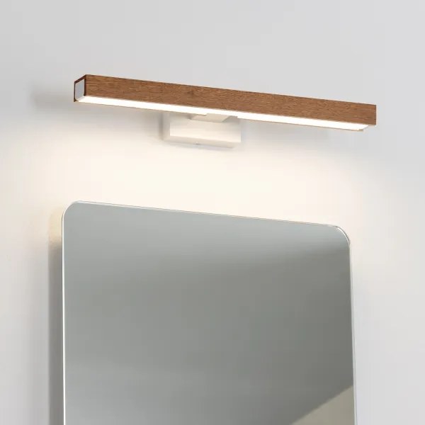 Brilagi- LED Fürdőszobai tükörmegvilágítás WOODY MIRROR LED/8W/230V IP44 tölgy/fehér