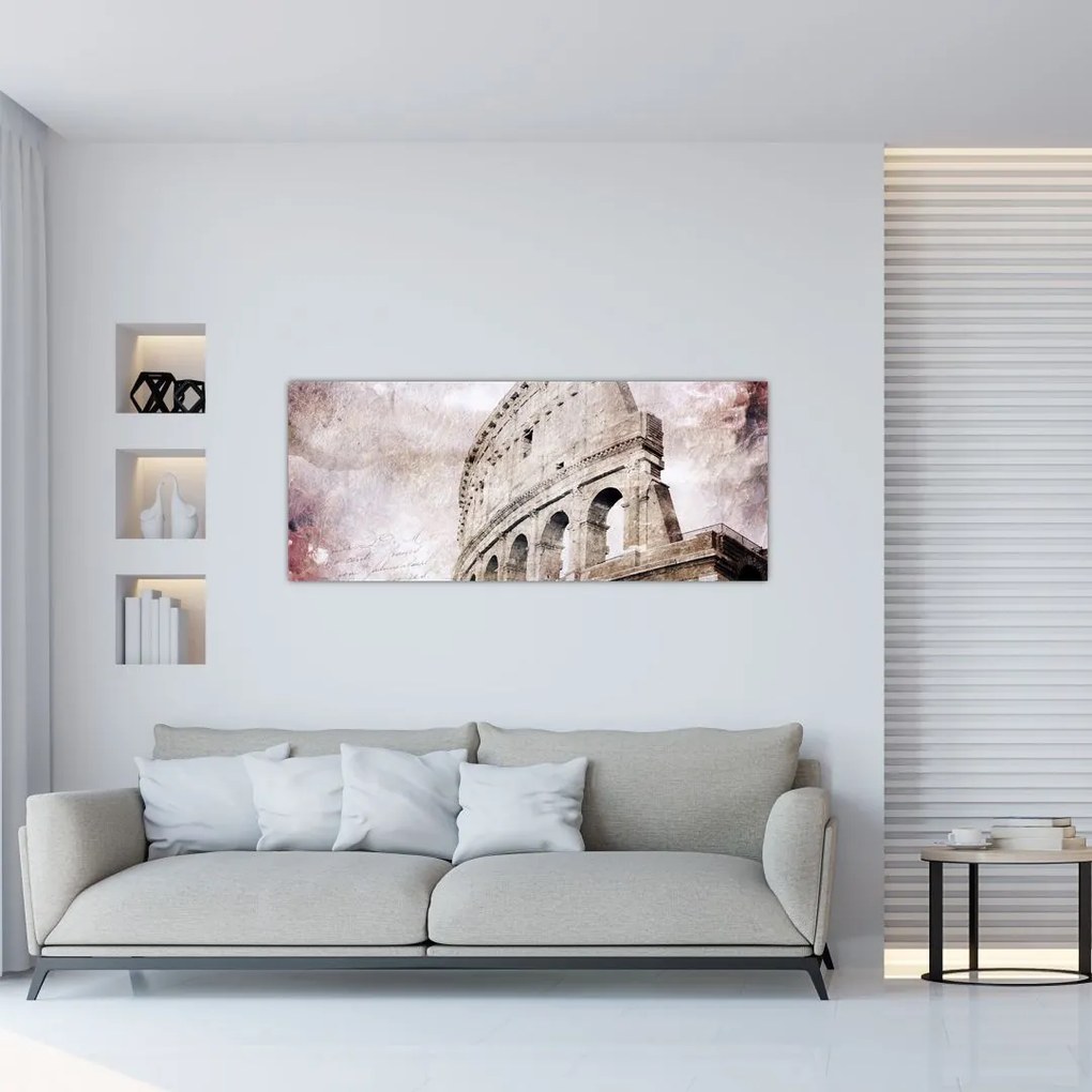 Kép - Colosseum, Róma, Olaszország (120x50 cm)