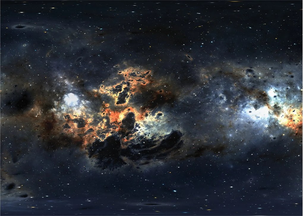 Üveg kép - Az Univerzum a Nebulával (70x50 cm)