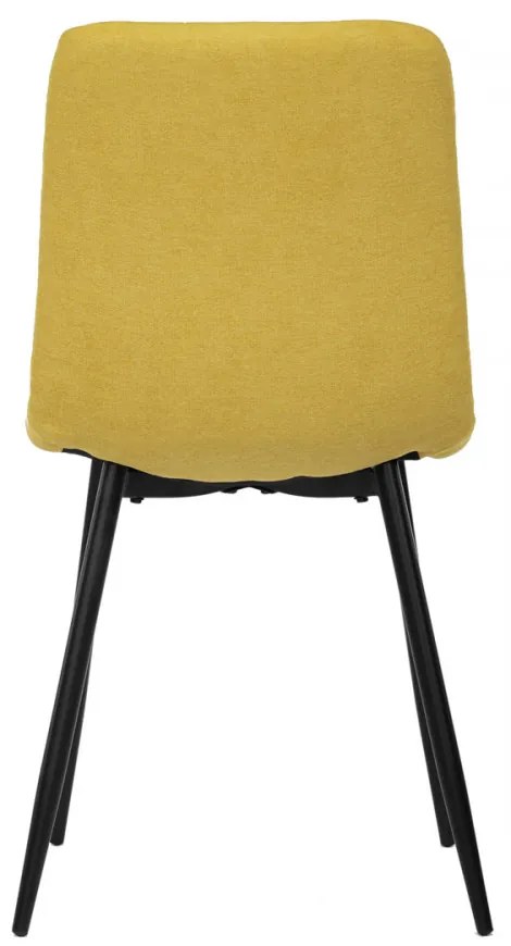 Scaun modern cu tapițerie Galbenă CT-281