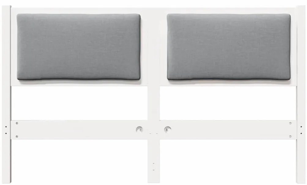 Fejtámla Egyéb Fehér 150 cm Tömör fenyőfa