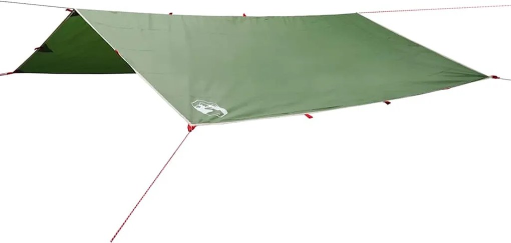 vidaXL zöld vízálló kempingponyva 500 x 294 cm
