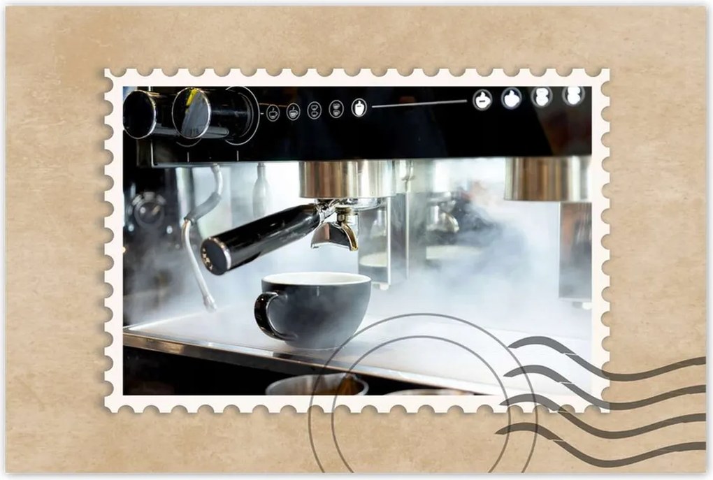 Poszterek 90x60 Kávéscsésze latte