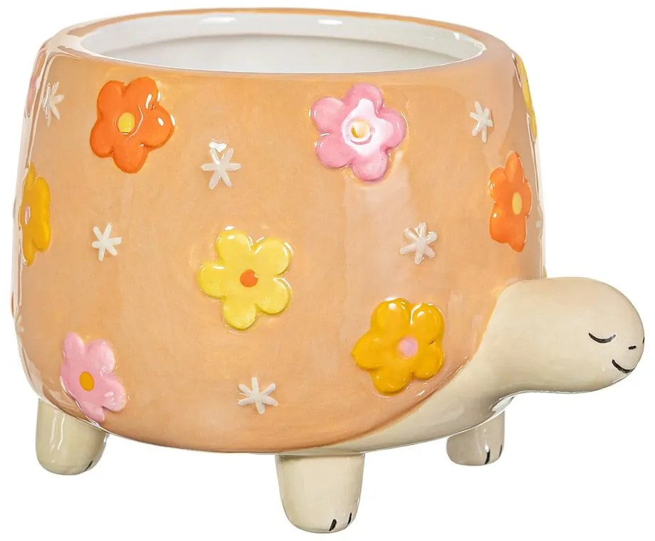 Kő virágcserép ø 9 cm Tortoise – Sass &amp; Belle
