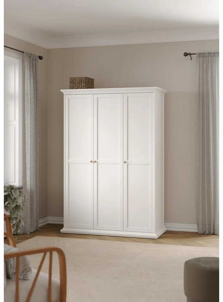 Provence II szekrény, fehér