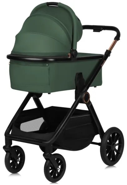 Lionelo - 2 az 1-ben kombinált babakocsi LAYLA Zöld erdő
