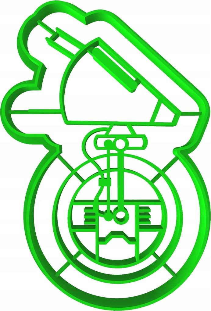 Sütemény- és mézeskalács lyukasztó Star Wars D-0