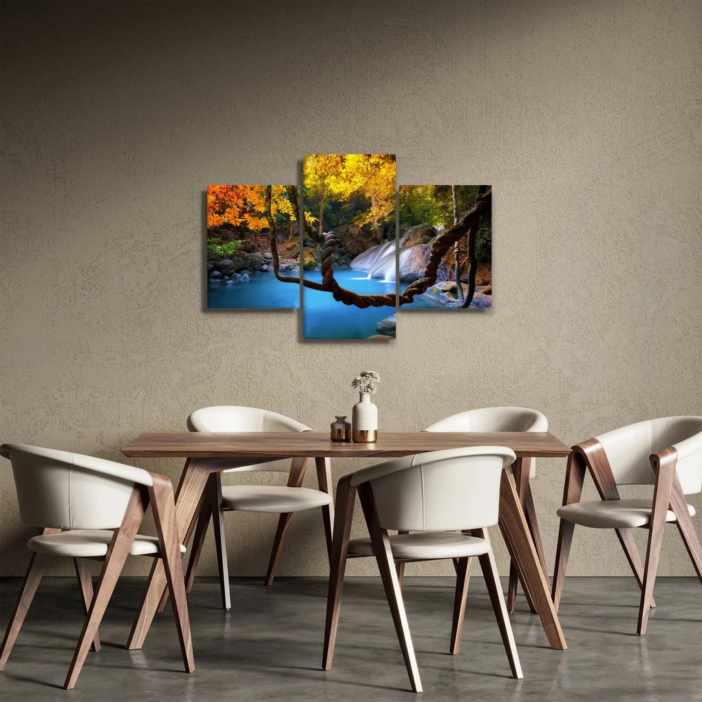 Kép - Vízesések Ázsiában (90x60 cm)