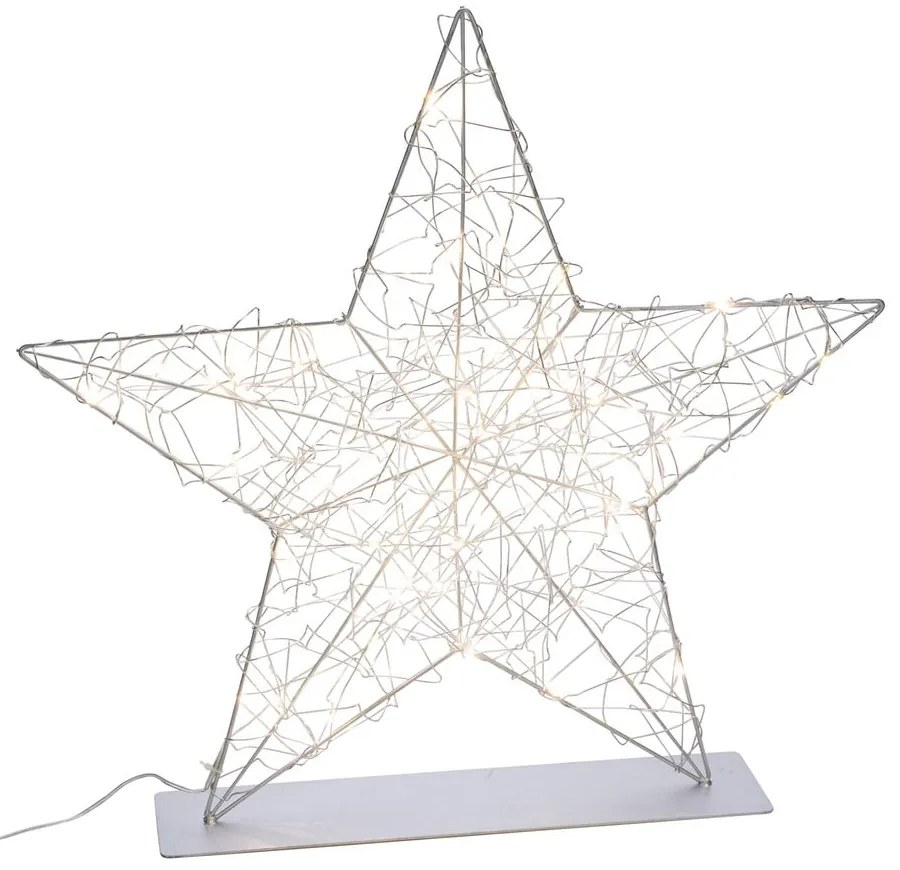 Fém világító LED csillag - Ego Dekor