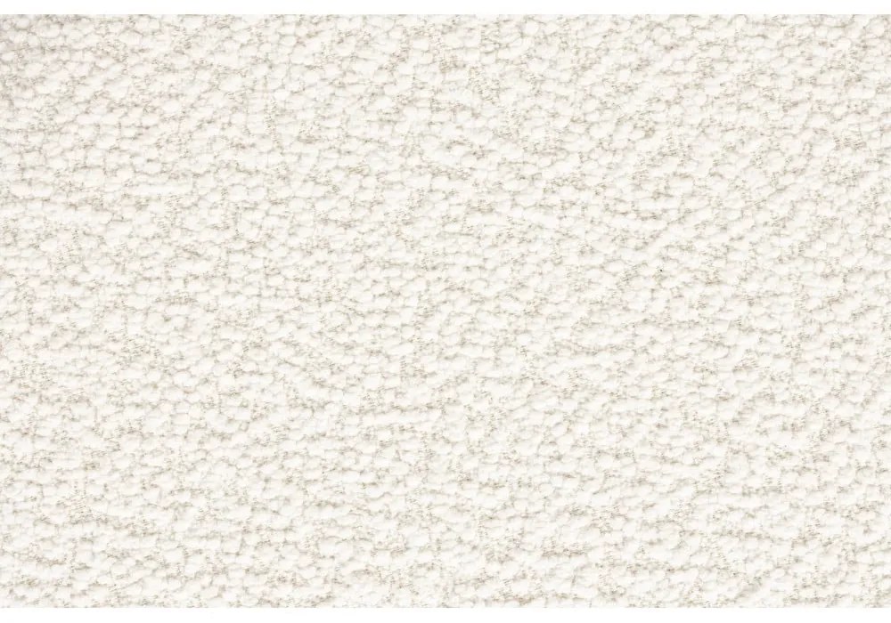Fehér buklé puff Marcos – White Label