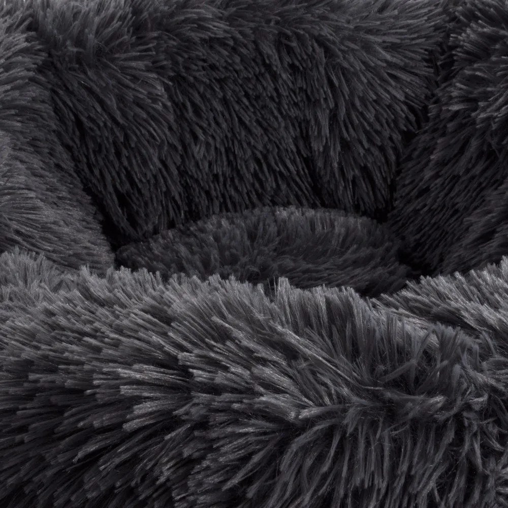 Sötétszürke fekhely kutyáknak ø 75 cm – Love Story