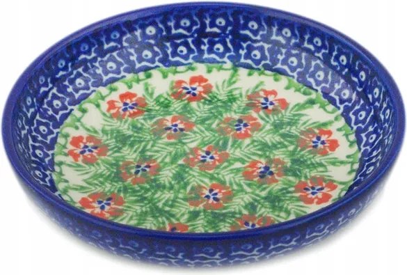 Lapos tál Ceramika Bolesławiec
