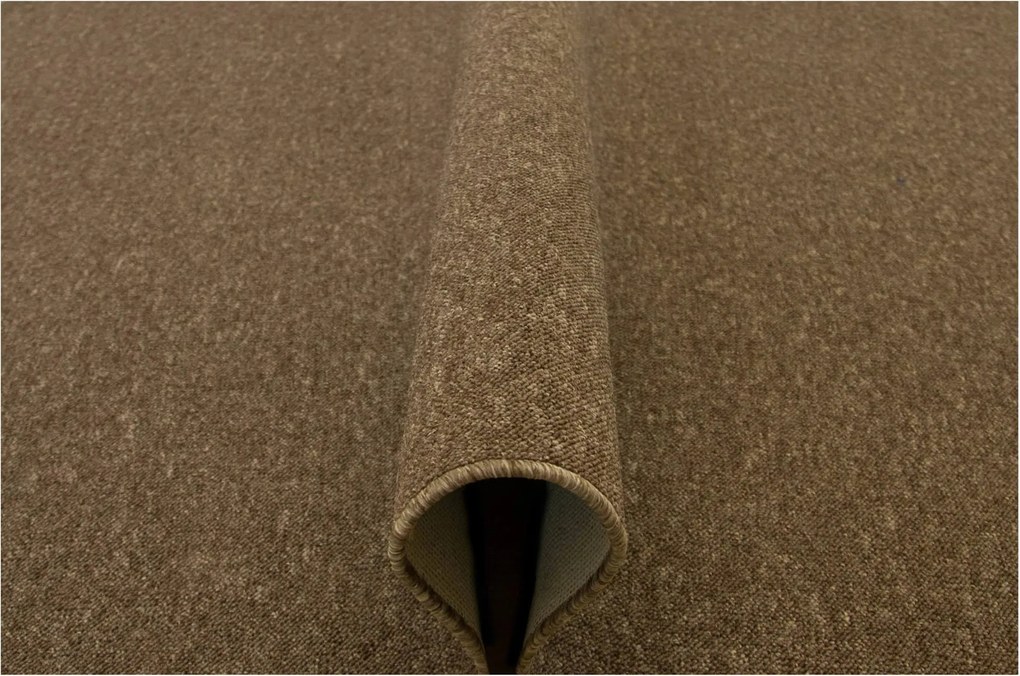 200x400 cm Tartós Barna Turbo Hurkos Szőnyeg Méretre Szabott Tanúsítvánnyal