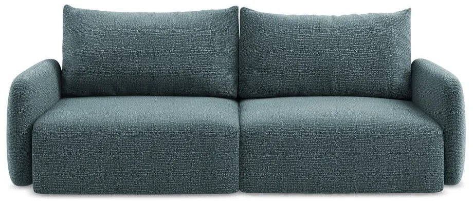 Türkiz kinyitható-tárolóhelyes kanapé 238 cm Kalena – Makamii