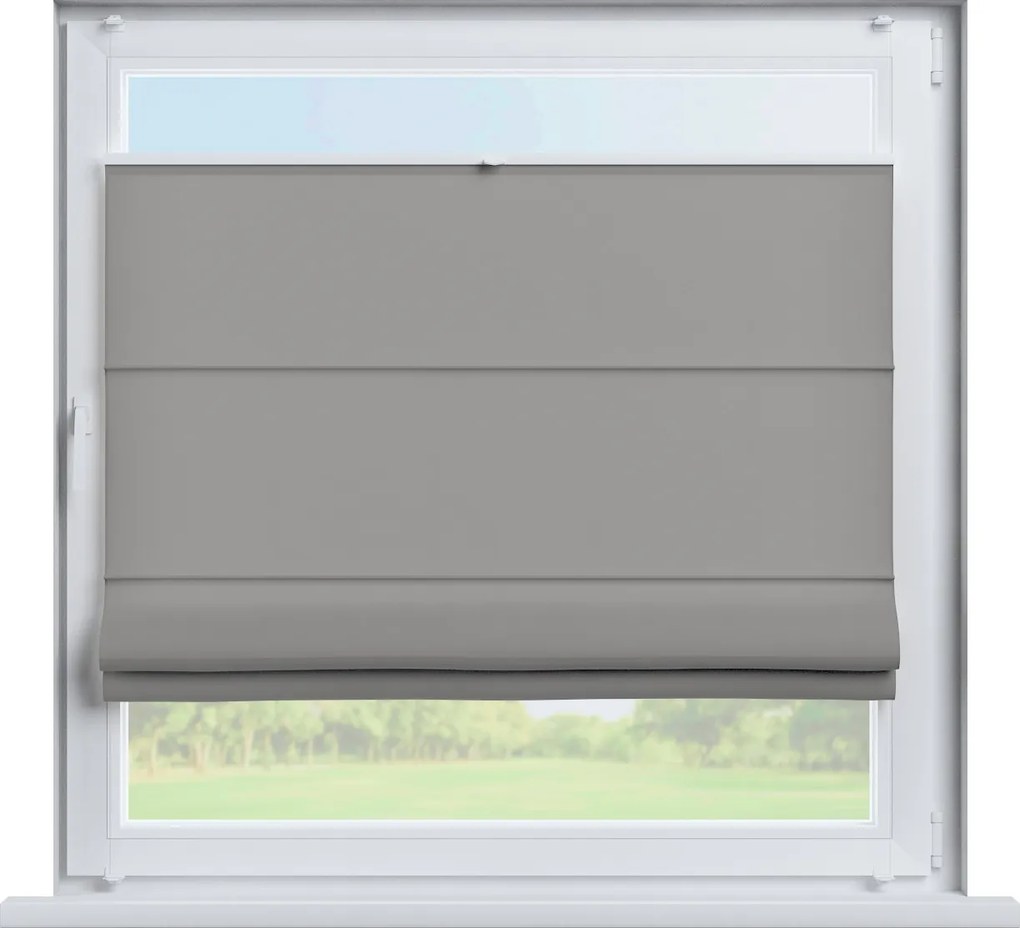 Kész pliszírozott roló római Szicília 80x170cm fekete