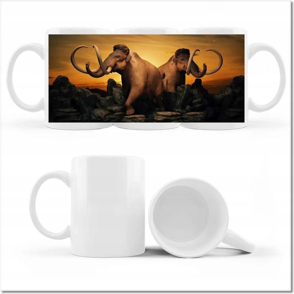 Fényképes bögre Jégkorszak Mammut