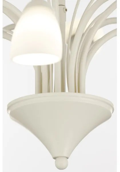 Jupiter 2061 - Rúdon függő csillár GLORIOSA 10xG9/14W/230V krémszínű