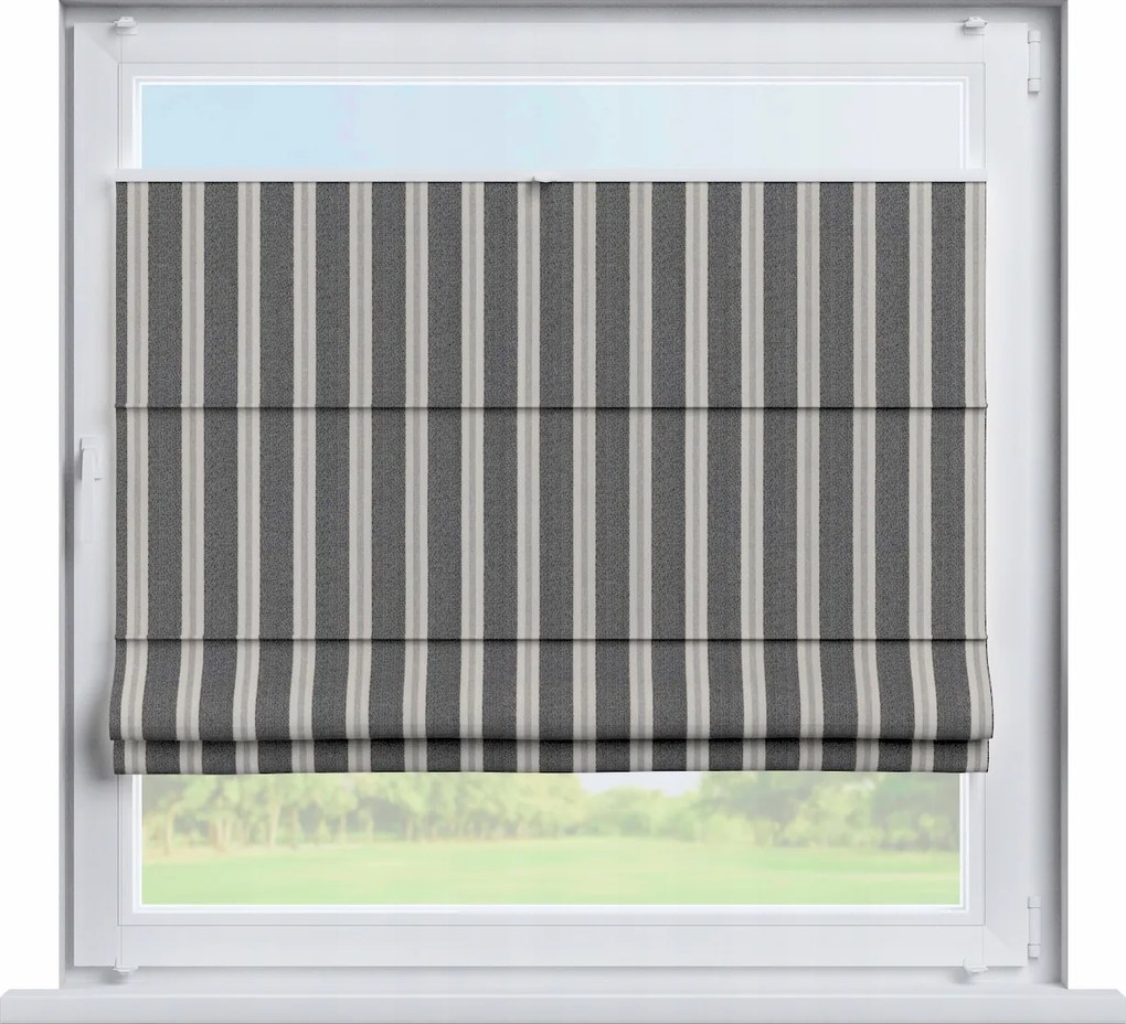 Kész pliszírozott roló római Szicília 100x170cm fekete