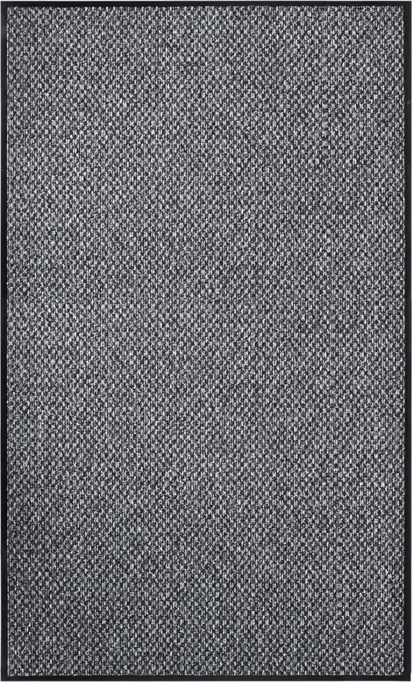 vidaXL szürke lábtörlő 90 x 150 cm