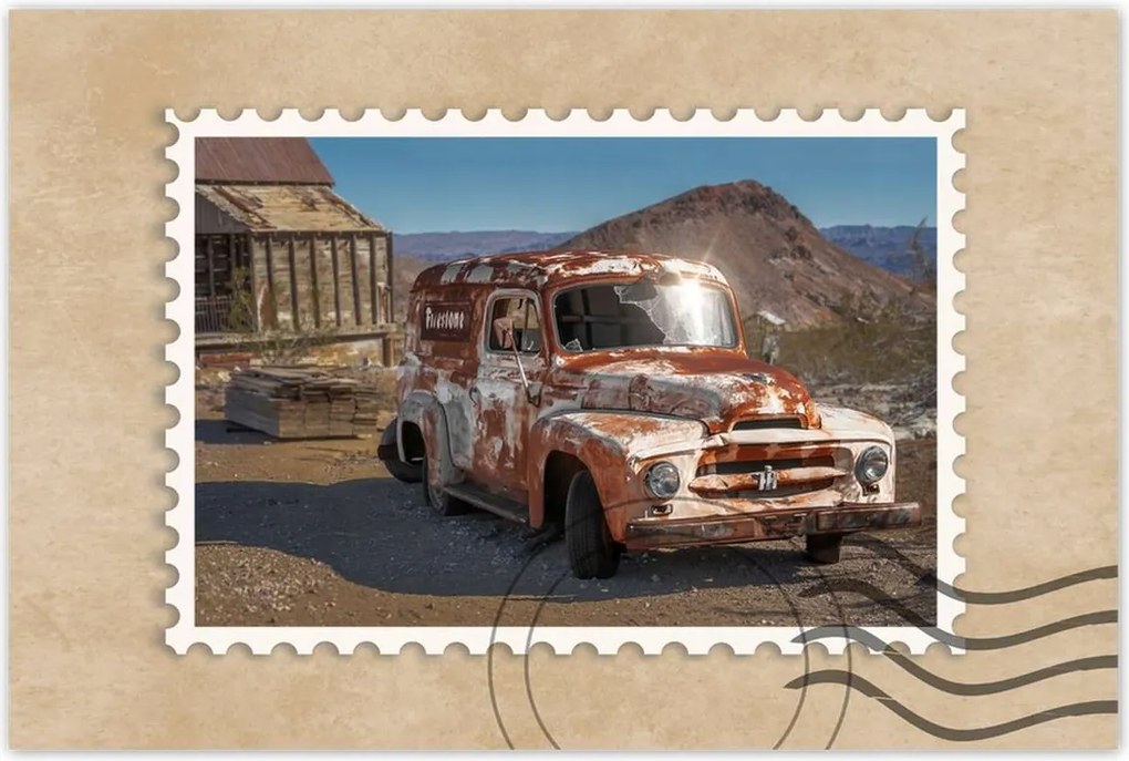 Poszterek 90x60 Rost Style Old Car