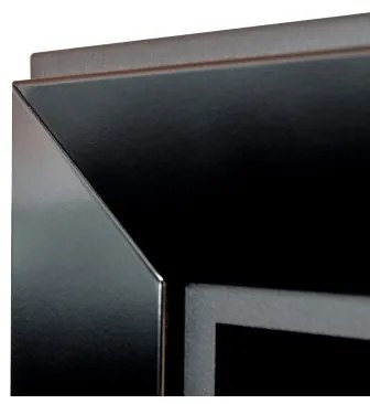 InFire - Beépített BIO kandalló 49x120 cm 3kW fekete