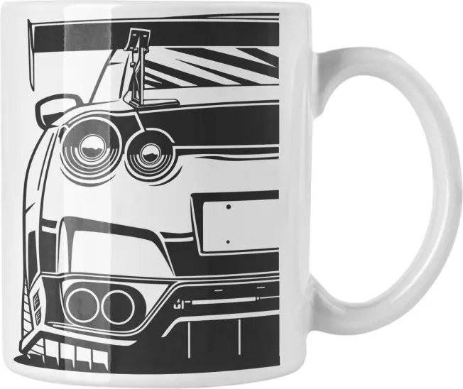 Nissan Skyline Gtr autós mintás bögre