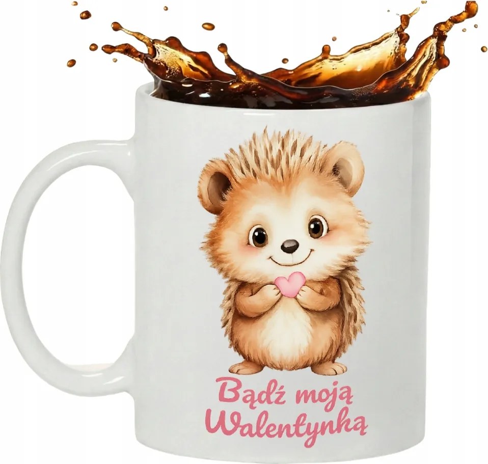 Valentin Napi Bögre Ajándék Menyasszony Feleségének Lánynak 330 ml Felirattal