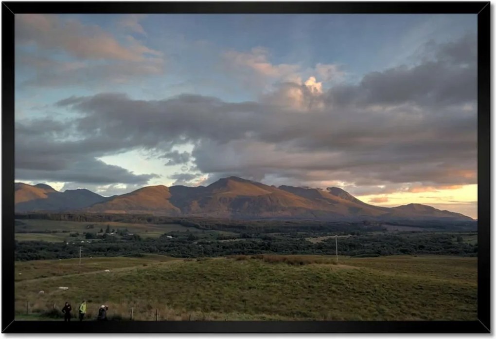 Poszterek keretben 60x40 Felhők a hegyekben