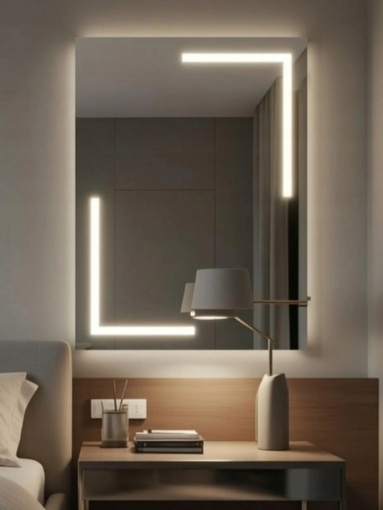 Via Lactea Led tükör 40x50 cm |Falra szerelhető |Szállodába+| Made in Pl