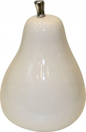 Körte figura fehér H9 kerámia DEcodomi