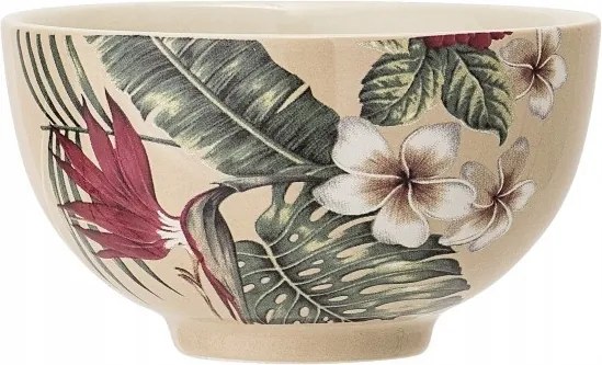 Aruba tál virág motívummal, Bloomingville