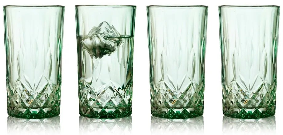 Pohár szett 4 db-os 380 ml Highball Sorrento – Lyngby Glas