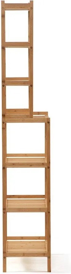 Natúr színű bambusz fürdőszobai polcos állvány 40x154 cm Skaren – Bonami Essentials
