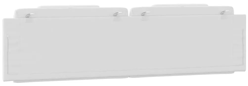 fehér műbőr fejtámla párna Viana 200 cm