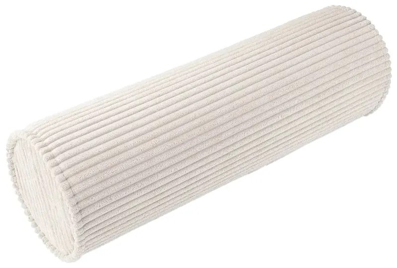 Krémszínű kordbársony párna gyerek kanapéhoz Roll – Wigiwama