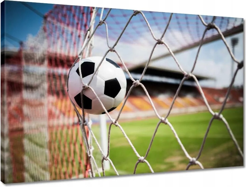 Vászonkép 60x40 Gól Kapu Labdarúgás