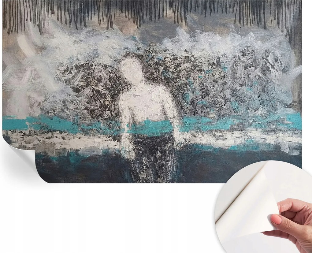 Öntapadós tapéta Fali furnér 3D hatás Rejtélyes világ 416x254 cm