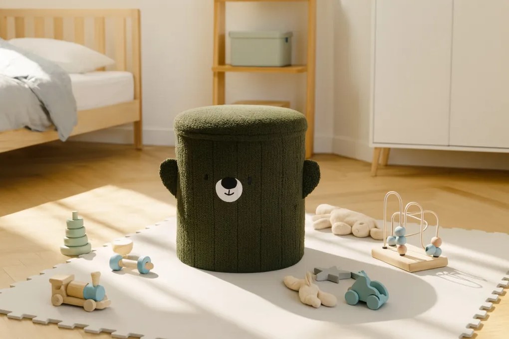 Csíkos tároló doboz 25 x 35 x 22 cm - m méret