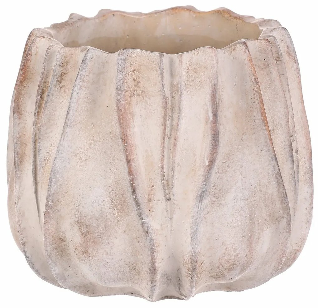 Beton virágcserép burkolat S1, szürke, 18 x 15 cm, 18 cm