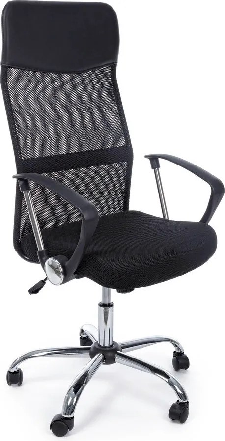 Fekete kárpitozott irodai szék Dakar – Yes Everyday