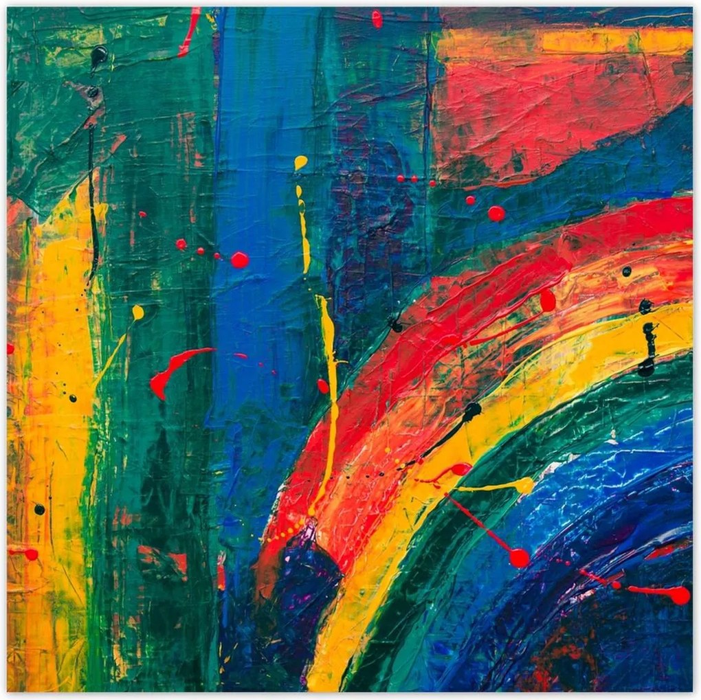 Poszterek 140x140 Absztrakt Claudette