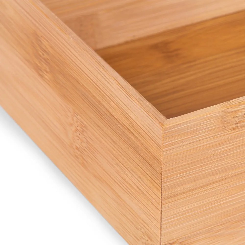 Woody bambusz rendszerező, 30 x 7,5 x 6,35 cm - Compactor
