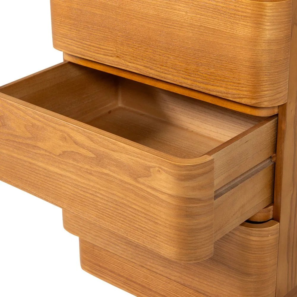 Natúr színű komód 40x70x34 cm Fejo – WOOOD